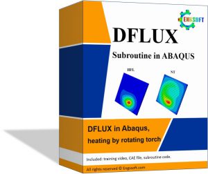 DFLUX Abaqus heat transfer simulation package