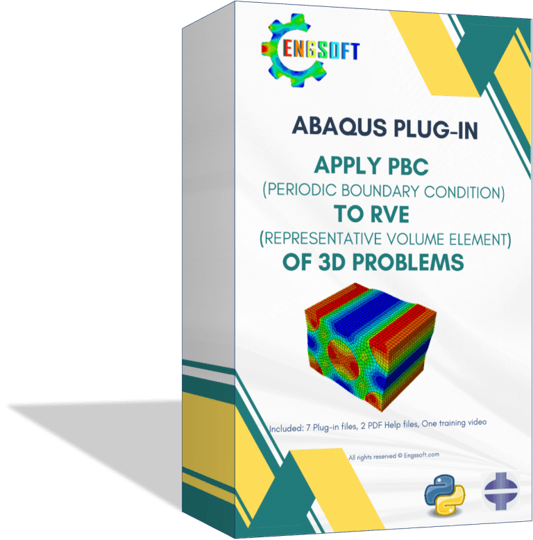 Abaqus 3D periodic boundary condition (PBC) plug-in for RVE models